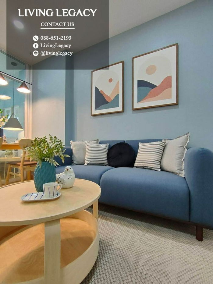 รูป SGT6BQ ให้เช่าคอนโด Supalai Veranda Ramkhamhaeng 35 ตร.ม. ชั้น 17 ตึก B line id : @livinglegacy - รูปที่ 3/5