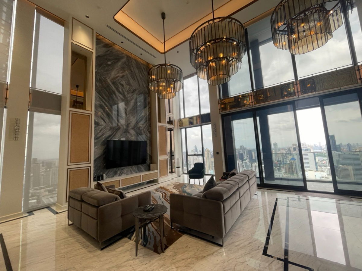 รูป PENTHOUSE TOP FLOOR ! เฟอร์ครบแต่งสวยพร้อมเข้าอยู่  ใช้ Smart home tech อัตโนมัติทั้งหมดทั้งเปิดม่าน  - รูปที่ 8/17