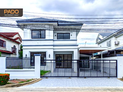 ขายบ้านเดี่ยว : ขายบ้านเดี่ยว มัณฑนา รามอินทรา คู้บอน 27 , 70 ตร.ว. 3 นอน 2 น้ำ จอดรถ 3 คัน