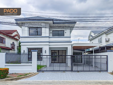 Single-Detached House | 70 sq.wah | 3 Bedrooms | 2 Bathrooms | 1 Multipurpose Room , Manthana Ramintra–Khubon 27