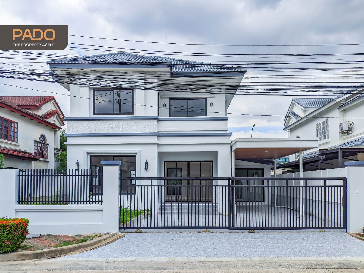 รูป ขายบ้านเดี่ยว มัณฑนา รามอินทรา คู้บอน 27 , 70 ตร.ว. 3 นอน 2 น้ำ จอดรถ 3 คัน - รูปที่ 1/21
