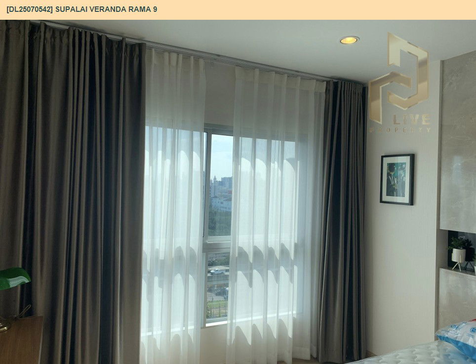 picture DL25070542 Condo for rent, Supalai Veranda Rama 9 near  MRT พระราม 9, ready to move in, call urgently 0656133286 LineID @534wlwof - 7/14