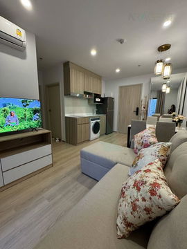 🔺 For Rent Condo LIFE RAMA 4-ASOKE Building 1, Floor 12,2 bed room, Room size 47.00 sqm