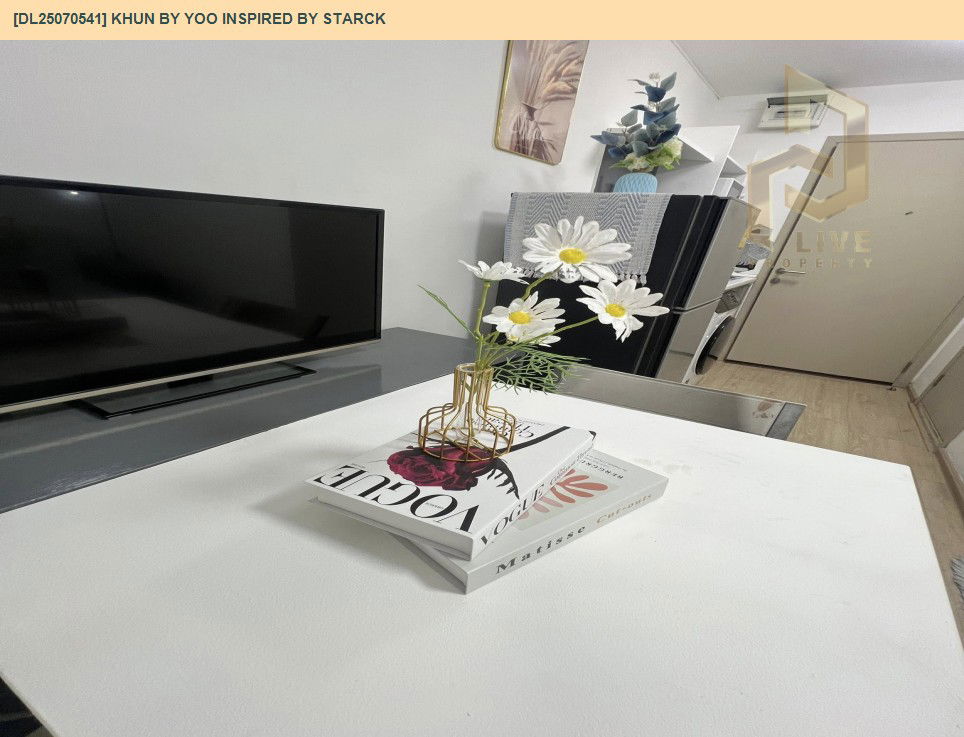 รูป MDL25070541 ให้เช่าคอนโด คุณ บาย ยู อินสไปร์ บาย สตาร์ค (KHUN by YOO inspired by Starck) ใกล้ BTS ทองหล่อ พร้อมเข้าอยู่ โทรด่วน 0638692663 LineID @655ebbvc - รูปที่ 5/10