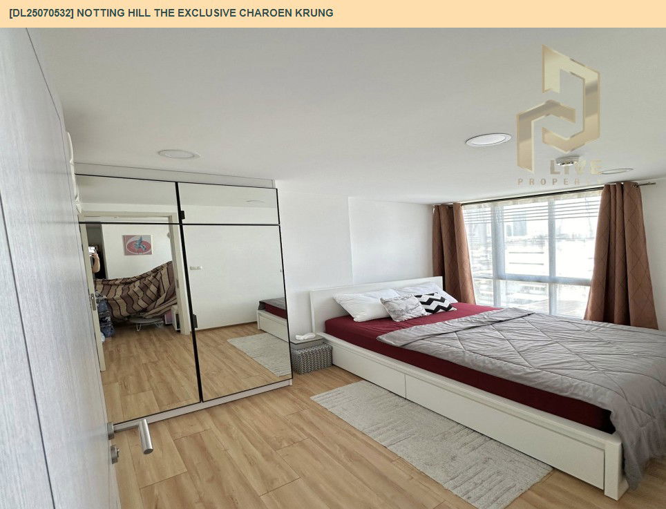 picture MDL25070532 Condo for rent, Notting Hill The Exclusive Charoen Krung near BTS Saphan Taksin, ready to move in, call urgently 0656133286 LineID @534wlwof - 5/21