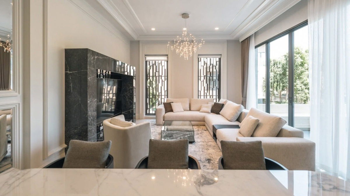 รูป ให้เช่าบ้านหรู Vana Residence 3 ชั้น 4 ห้องนอน มีลิฟต์ พร้อมเข้าอยู่ - รูปที่ 3/13