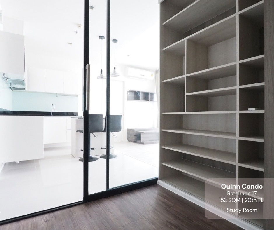 รูป 🔥For Rent!! ready to move-in 1b1b 22.5k - Quinn Condo Ratchada 📞Call 096 896 5953 - รูปที่ 9/12