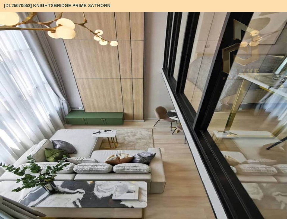 picture DL25070553 Condo for rent, Knightsbridge Prime Sathorn near BTS Chong Nonsi, ready to move in, call urgently 0656133286 LineID @534wlwof - 4/10