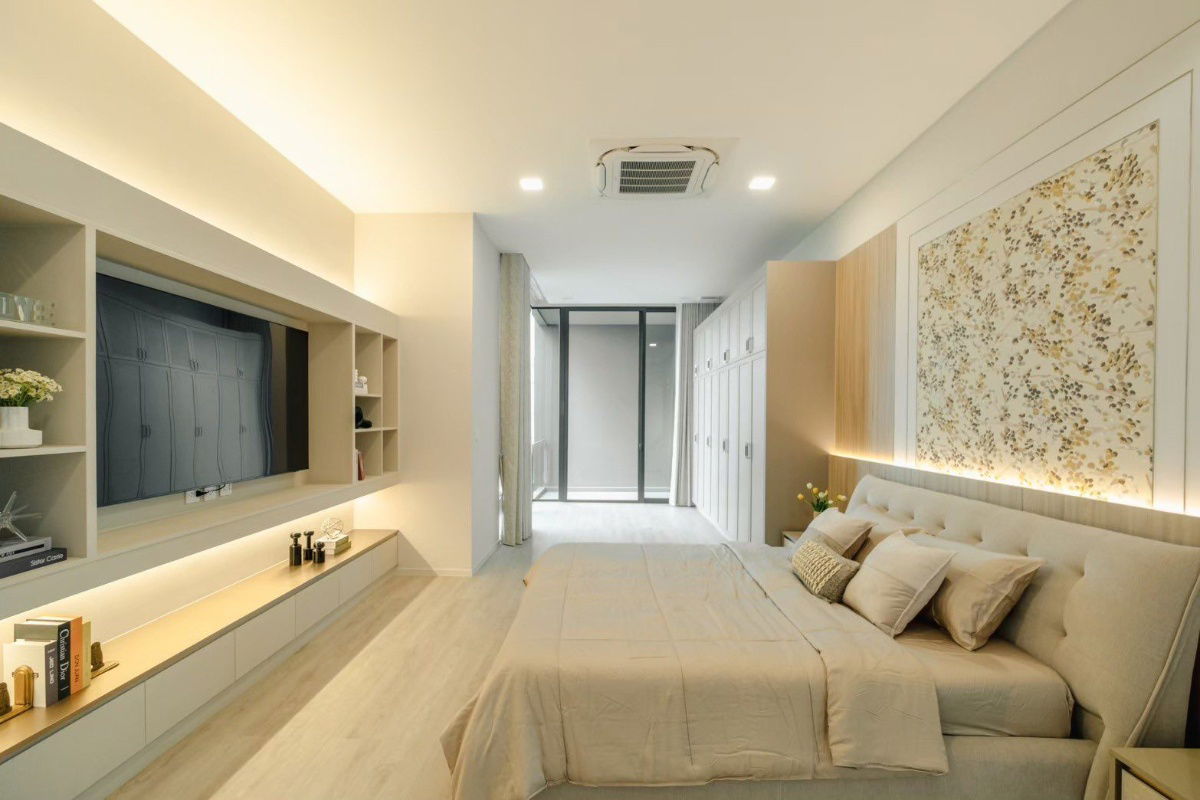 picture 🟢For Rent🟢Vive Krungthep Kreetha, beautiful room, fully furnished, 📱ADD LINE @nathong97 (reply ⚡ 24 Hr) P507 - 8/10