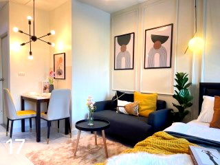 เช่าคอนโด สนามบินสุวรรณภูมิ :  🟢For Rent🟢IRIS Avenue (ไอริส แอเวนิว) ห้องสวย เฟอร์ครบ ได้ 📱ADD LINE @nathong97 (ตอบ ⚡ 24 Hr) P481