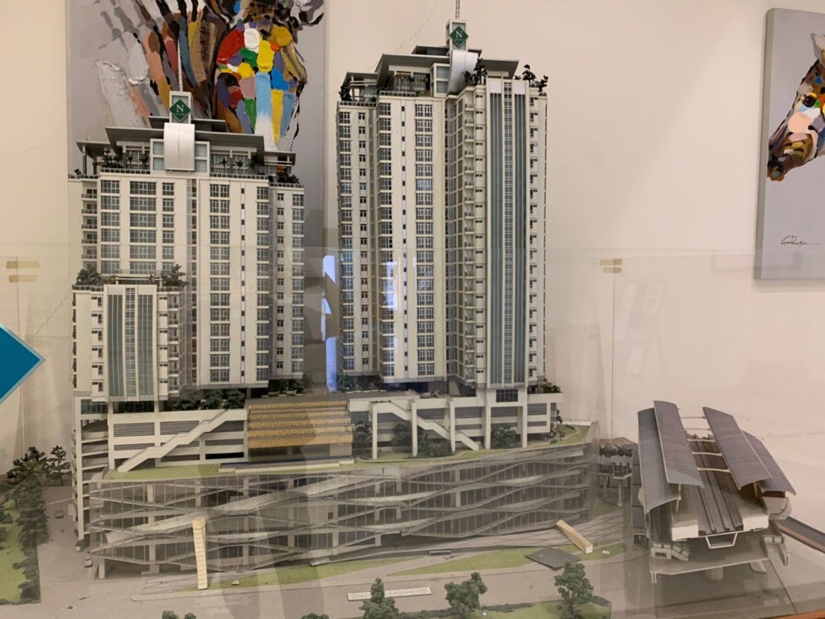 picture WS1455 ✨ For rent Nusasiri Grand Sukhumvit 42, next to BTS Ekkamai, rent only 18,000 baht / month - 21/22