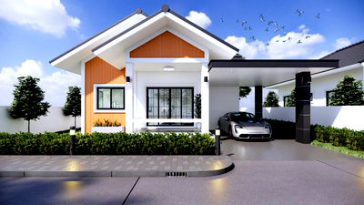 บ้านเดี่ยว ลำปาง : บ้านเดี่ยวชั้นเดียว ใจกลางเมืองลำปาง ใกล้สถานปฏิบัติธรรม หลวงพ่อเกษม 