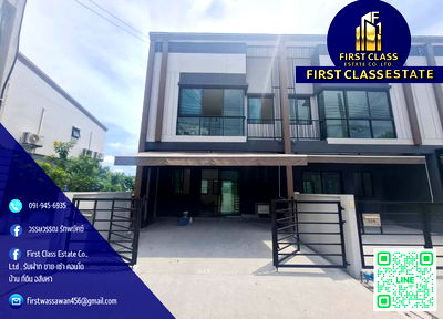 Townhouses for rent King Mongkut University Of Technology Thonburi : 📢 Townhouse For Rent : Project Pleno Sathorn-Suksawat ✅ Near Big C Bangpakok !!