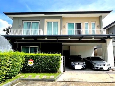 เช่าบ้านเดี่ยว เขตบางเขน : 🏡 บ้านเดี่ยวหรู พร้อมเข้าอยู่ โครงการ The City รามอินทรา ✨ บ้านหลังใหญ่ พร้อมพื้นที่สวนส่วนตัว เงียบสงบ เป็นส่วนตัวสูงสุด!