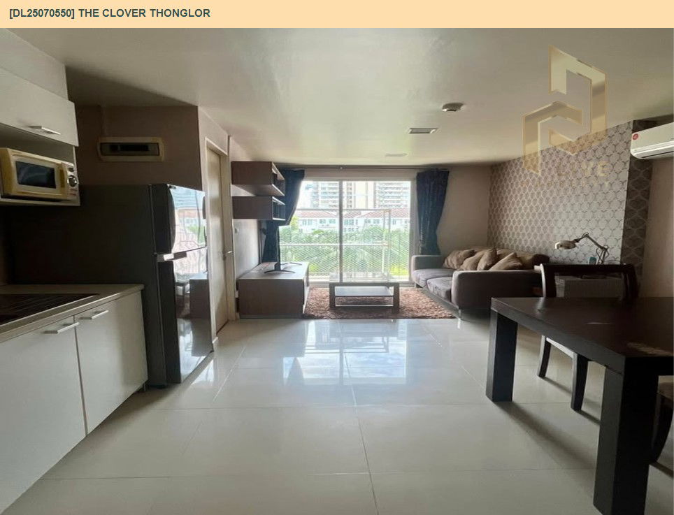รูป MDL25070550 ให้เช่าคอนโด เดอะ โคลเวอร์ ทองหล่อ (The Clover Thonglor) ใกล้ BTS ทองหล่อ พร้อมเข้าอยู่ โทรด่วน 0638692663 LineID @534wlwof - รูปที่ 2/11