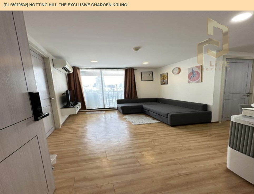 picture DL25070532 Condo for rent, Notting Hill The Exclusive Charoen Krung near BTS Saphan Taksin, ready to move in, call urgently 0656133286 LineID @534wlwof - 6/21