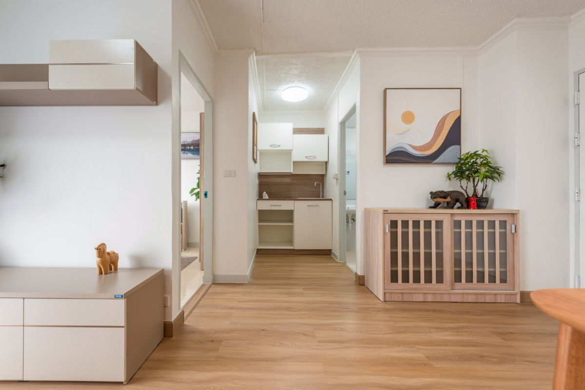 picture Condo for rent, Dynasty Building, Lat Phrao 71 (1 bedroom), 7th floor, Soi Lat Phrao 71, near the BTS, along the expressway, on the main road - 1/19