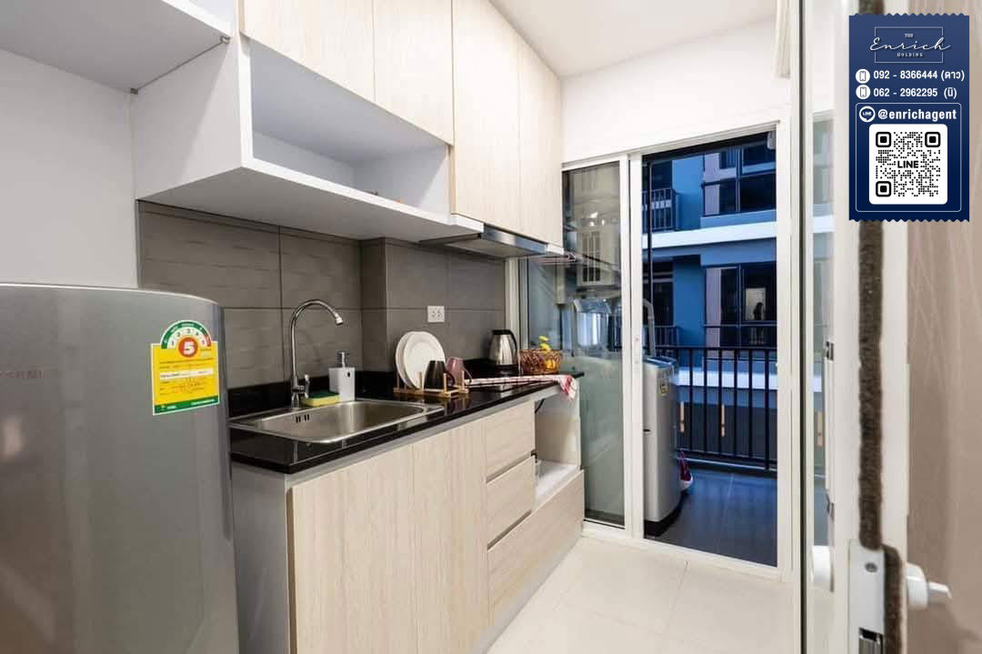 รูป 💙ให้เช่า Green Ville 1 Condominium ห้องแต่งครบ พร้อมเข้าอยู่ BTS ปุณณวิถี💙 โทร. 062-2962295 นิ// Line id : @enrichagent - รูปที่ 3/7
