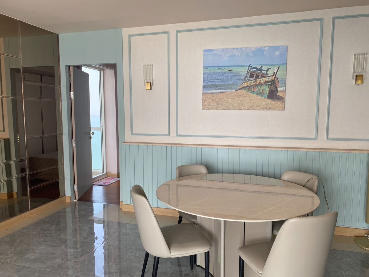 รูป For rent condo the Palm wongamat beach front 2 Beds 99 Sq.m hight floor nice decorate (S03-1966) - รูปที่ 8/27