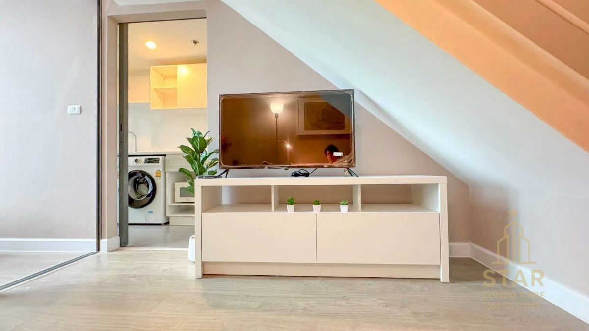 รูป คอนโดติดBTSบางซ่อน บางซื่อห้องDuplex 2 ชั้น 2 ห้องนอน ตกแต่งครบ ตรงปก พร้อมอยู่อาศัย Metro sky บางซื่อ(เช่าระยะสั้นได้ค่ะ) line:Rangsima07 - รูปที่ 12/17