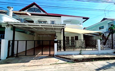 เช่าบ้านแฝด นนทบุรี : AH588 ให้เช่าบ้านแฝด 2 ชั้น เนื้อที่ 40 ตรว.บ้านซื่อตรง รัตนาธิเบศร์ ติดรถไฟฟ้าMRTสถานีไทรม้