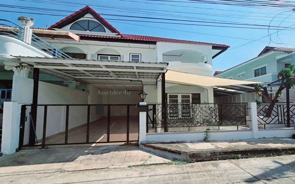 รูป AH588 ให้เช่าบ้านแฝด 2 ชั้น เนื้อที่ 40 ตรว.บ้านซื่อตรง รัตนาธิเบศร์ ติดรถไฟฟ้าMRTสถานีไทรม้ - รูปที่ 1/7