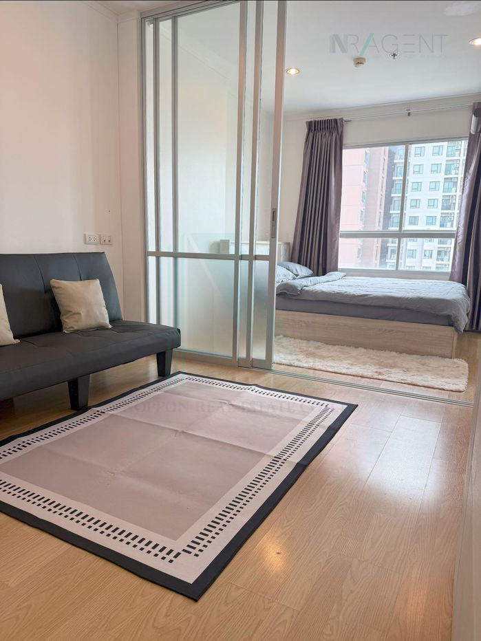 picture 🔺 For Rent Condo LUMPINI PLACE SRINAKARIN - HUAMAK STATION Building B, Floor 25,1 bed room, Room size 26 sqm - 4/8