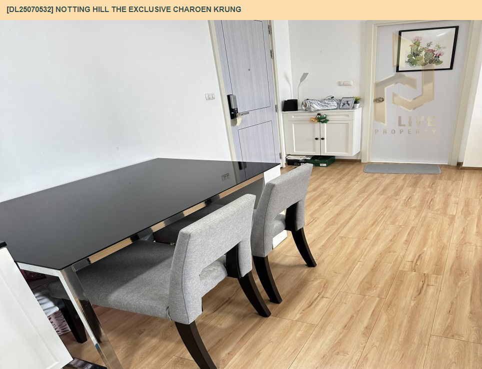 picture MDL25070532 Condo for rent, Notting Hill The Exclusive Charoen Krung near BTS Saphan Taksin, ready to move in, call urgently 0656133286 LineID @534wlwof - 13/21