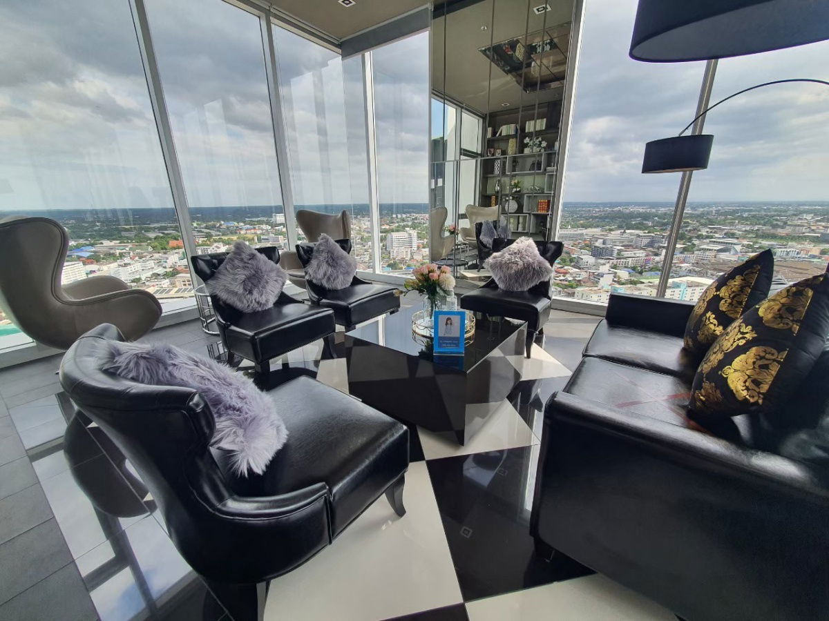 รูป Plus Condo 33 ตรม. ชั้น 26 ห้องมุม วิวถ.มิตรภาพ ชั้นสูงวิวดีสุดๆ⛅ เช่าเพียง 12,000 บาท/เดือน✨ - รูปที่ 25/29