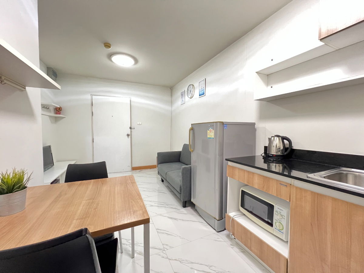 รูป เช่า/ ขาย Smart condo พระราม 2 ตึก F เฟอร์ + เครื่องใช่ไฟฟ้าครบ + เครื่องซักผ้า แบบ 1 ห้องนอน ทำเลดี ห้องสวยพร้อมอยู่ทันที  - รูปที่ 9/11