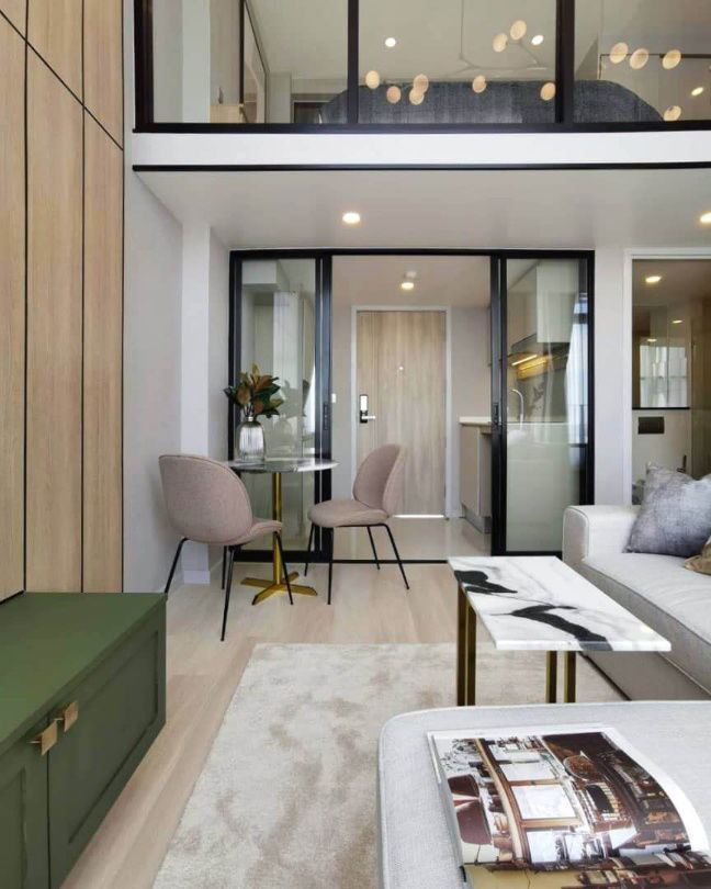 picture BTS Chong Nonsi 900 m. Price  32,000 Baht Condo KnightsBridge Prime Sathorn ( Rental ) - 3/10