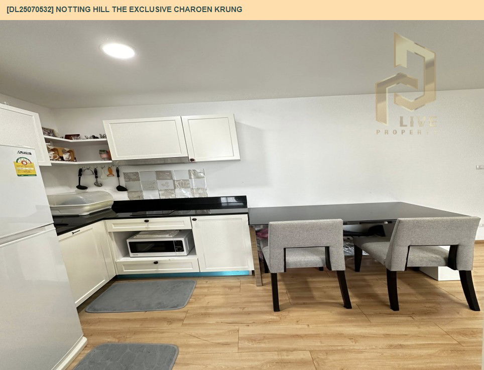 picture DL25070532 Condo for rent, Notting Hill The Exclusive Charoen Krung near BTS Saphan Taksin, ready to move in, call urgently 0656133286 LineID @534wlwof - 11/21