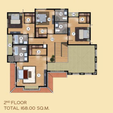 picture Rental Single House in Nichada Thani  4 bedrooms Safety , ready to move_Prestige_BL161 - 9/9