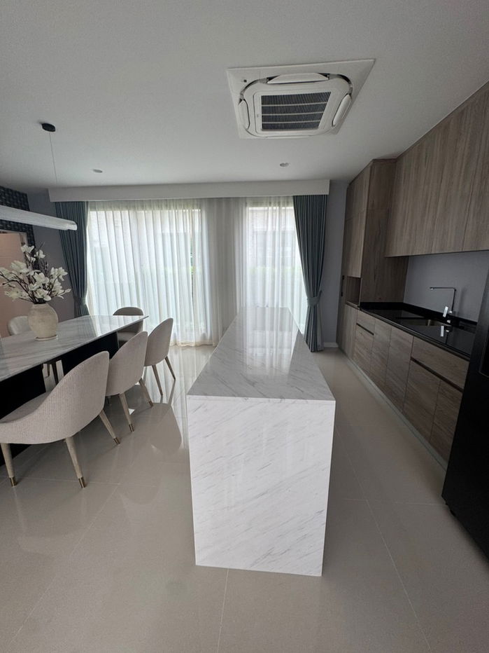รูป ‼️ด่วน พร้อมอยู่😍ราคาพิเศษ❤️‍🔥 ให้เช่าบ้านหรู  บุราสิริ กรุงเทพกรีฑา🏡 - รูปที่ 12/77