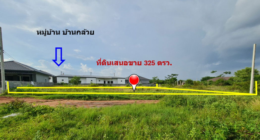รูป ขาย ที่ดิน ทำเลทองของย่านชุมชน บ้านกล้วย เนื้อที่ 3 งาน 25 ตรว ใกล้ตลาดสดและย่านการค้าสระครก หาของกินของใช้ใกล้นิดเดียว - รูปที่ 6/11