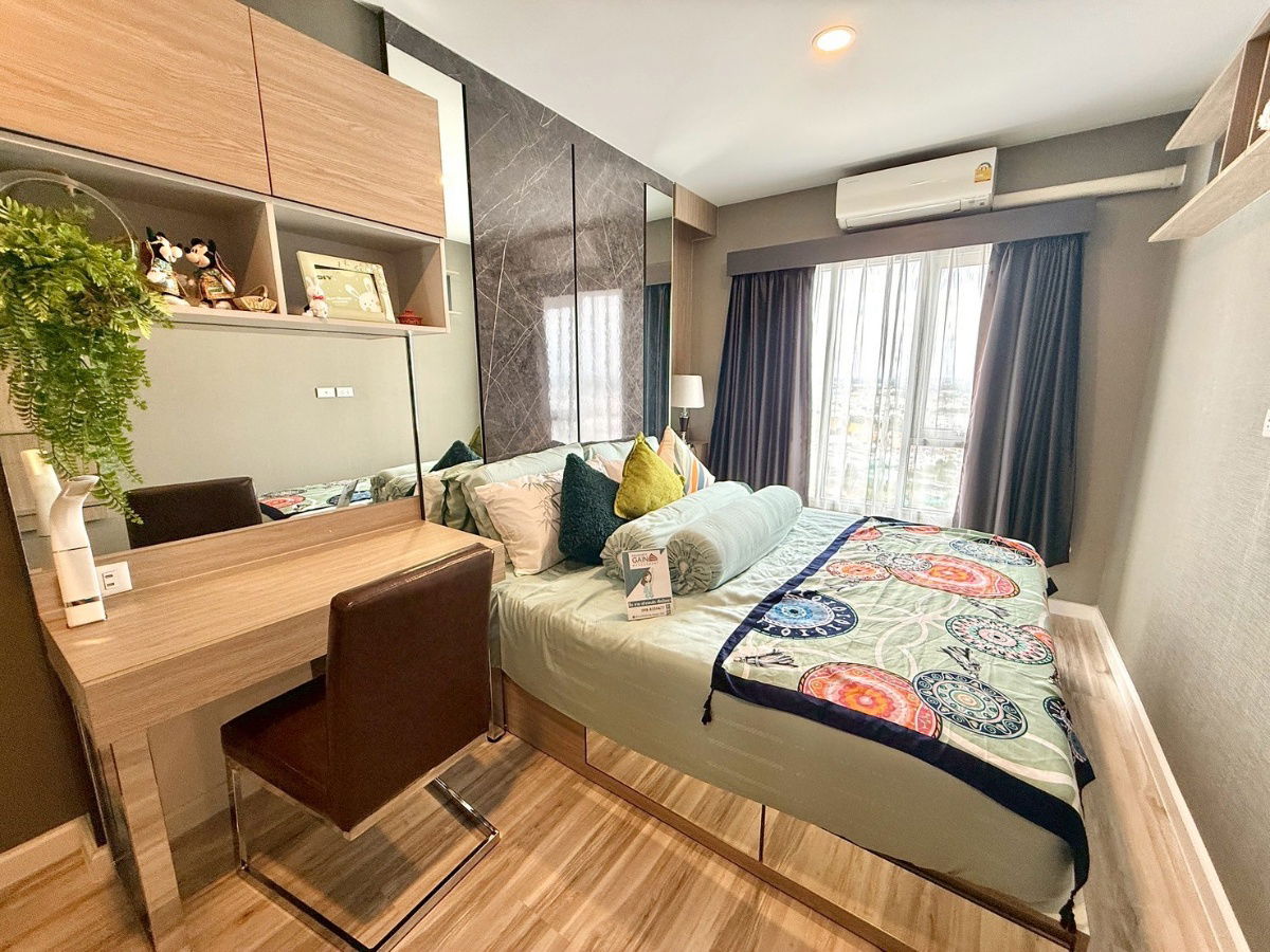 รูป Plus Condo 33 ตรม. ชั้น 26 ห้องมุม วิวถ.มิตรภาพ ชั้นสูงวิวดีสุดๆ⛅ เช่าเพียง 12,000 บาท/เดือน✨ - รูปที่ 4/29
