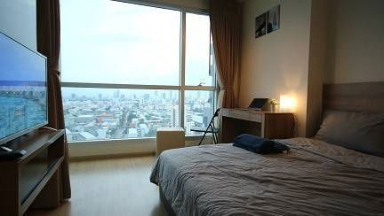 รูป ✨ Rhythm Huaikhwang | ห้องมุมหรู ชั้น 20 วิวเมืองอลังการ ติด MRT เพียง 30 เมตร! - รูปที่ 4/15