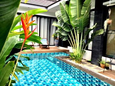 เช่าบ้านเดี่ยว หัวหิน ประจวบคีรีขันธ์ : วิลล่า 2-ห้องนอน ใน หนองแก (ID 1400980)