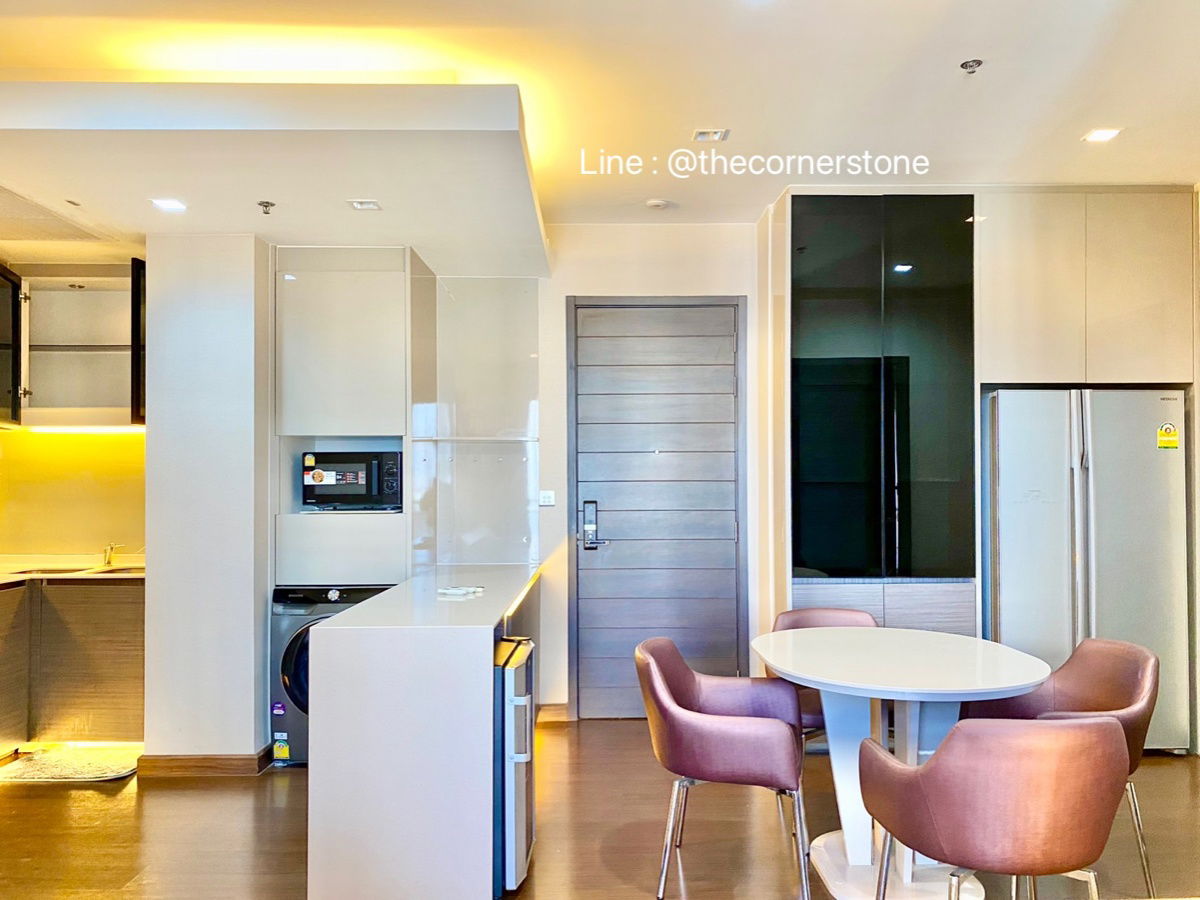 picture For Rent🌟" 𝐈𝐕𝐘 𝐀𝐌𝐏𝐈𝐎 "🌟 2 Bedrooms 2 Bathrooms 78 Sq.m., Ratchada Road , Near : MRT-Thailand Cutural Centre  - 9/27