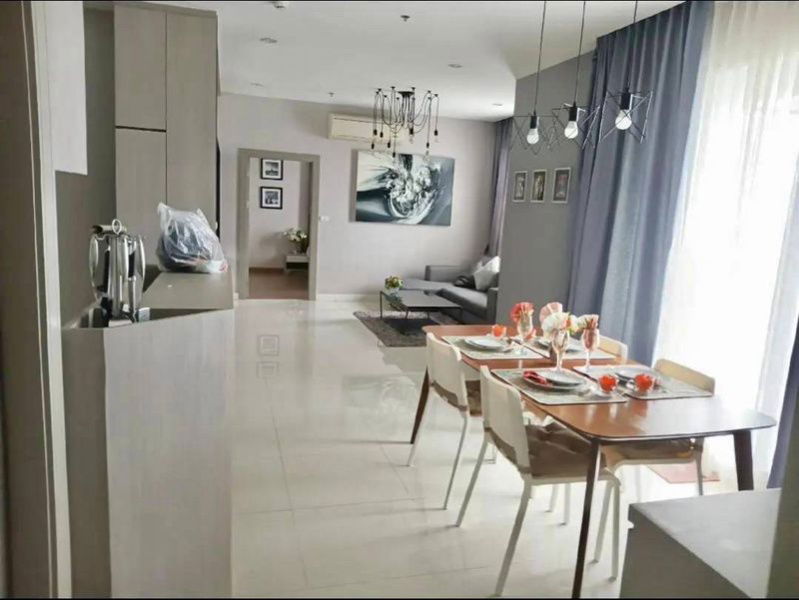 picture Condo for rent, Sriracha, The Sky, fully furnished, beautiful room, high floor, city view - 10/16