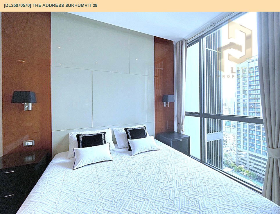 picture DL25070570 Condo for rent, The Address Sukhumvit 28 near BTS Phrom Phong, ready to move in, call urgently 0656133286 LineID @655ebbvc - 3/10