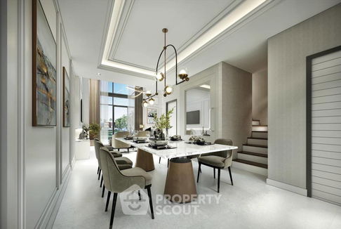 ทาวน์เฮาท์ 3-ห้องนอน ใกล้ BTS สะพานควาย (ID 2009823)