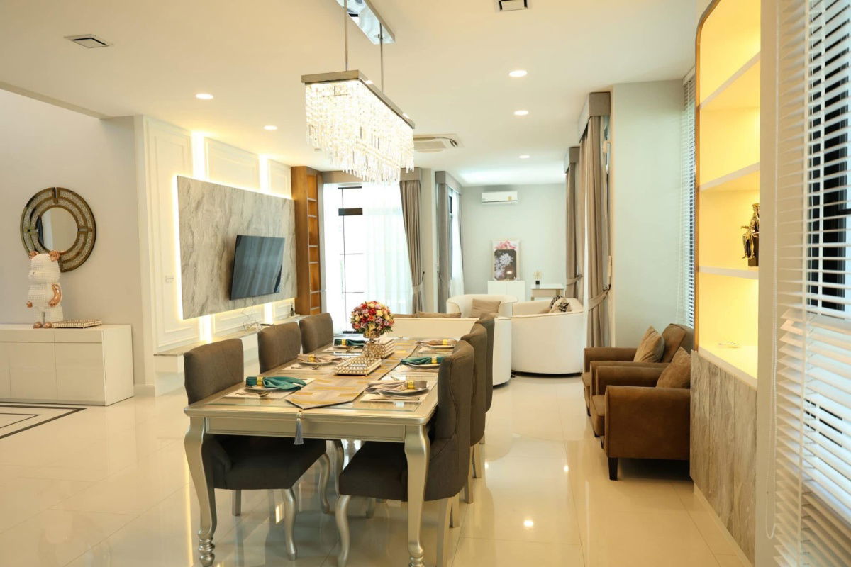 รูป P0055 ขายบ้านสวยหรูที่โครงการ!  Nantawan Rama 9 - New Krungthepkreetha - รูปที่ 4/19