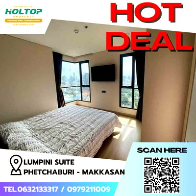 Condos for rent : #Z1488 Condo for rent Lumpini Suite Phetchaburi - Makkasan