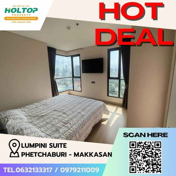 #Z1488 ให้เช่าคอนโด Lumpini Suite Phetchaburi - Makkasan