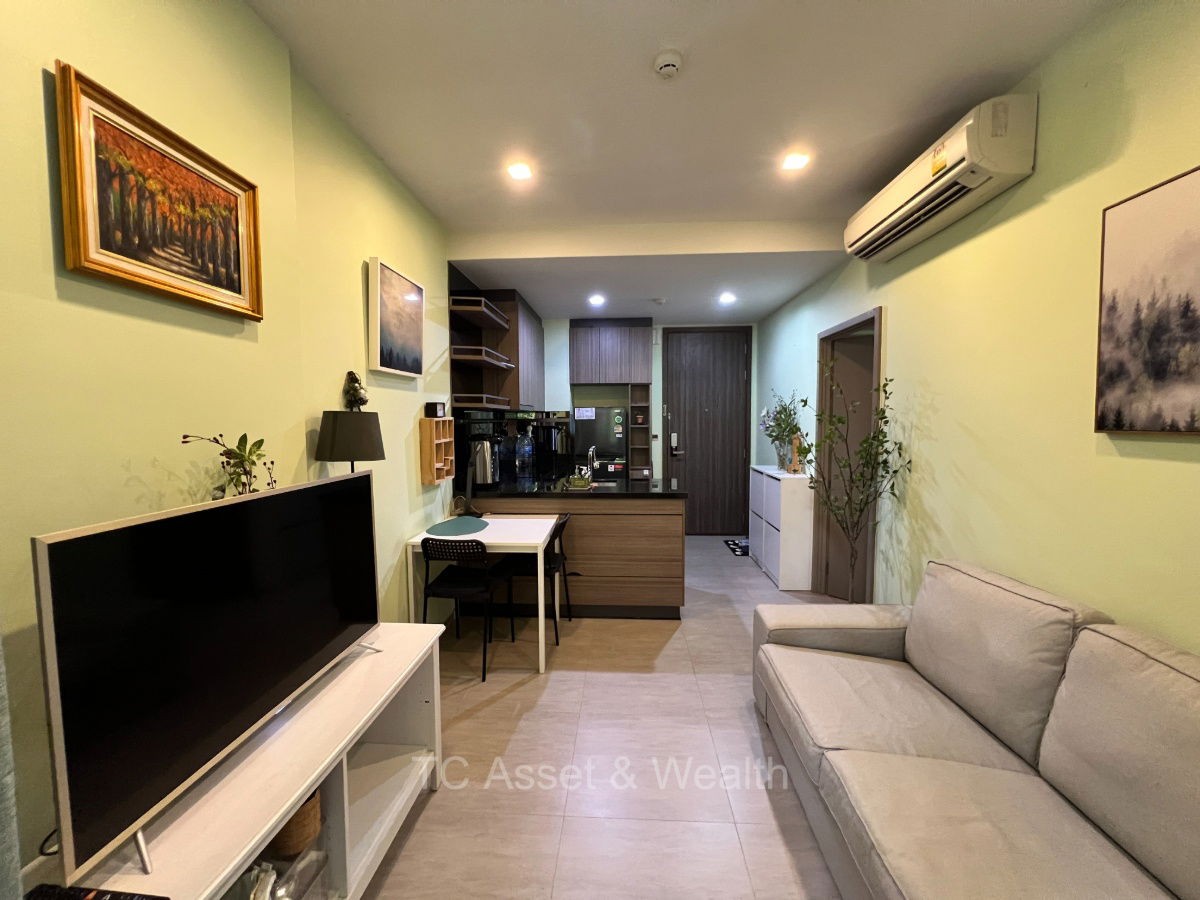 รูป 🔥ให้เช่า! Mori Haus 1 ห้องนอน 35 ตรม ชั้น 2 วิวด้านนอก เห็นต้นไม้ ร่มรื่น🔥เพียง 𝟏𝟖,𝟎𝟎𝟎 บาท/เดือน! - รูปที่ 6/17