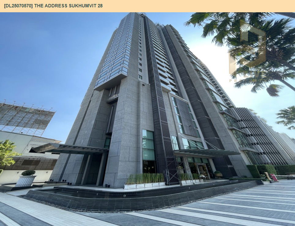 picture DL25070570 Condo for rent, The Address Sukhumvit 28 near BTS Phrom Phong, ready to move in, call urgently 0656133286 LineID @655ebbvc - 7/10