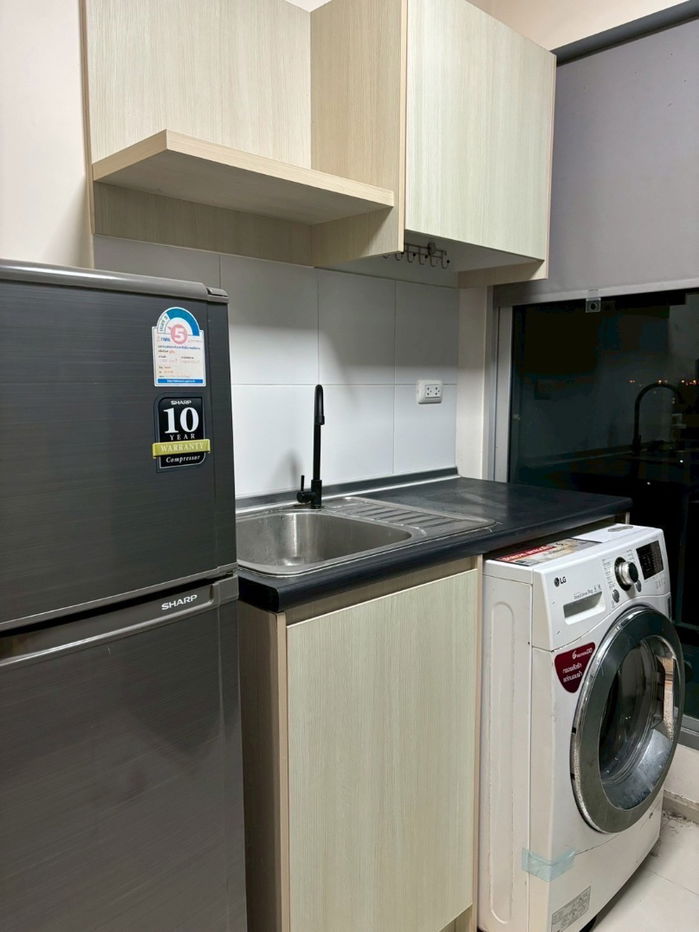 picture 📍 Condo for rent, Aspire Rattanathibet 2🚆 Near MRT Bang Krasor, just 5 minutes walk (only 500 m.) - 4/6