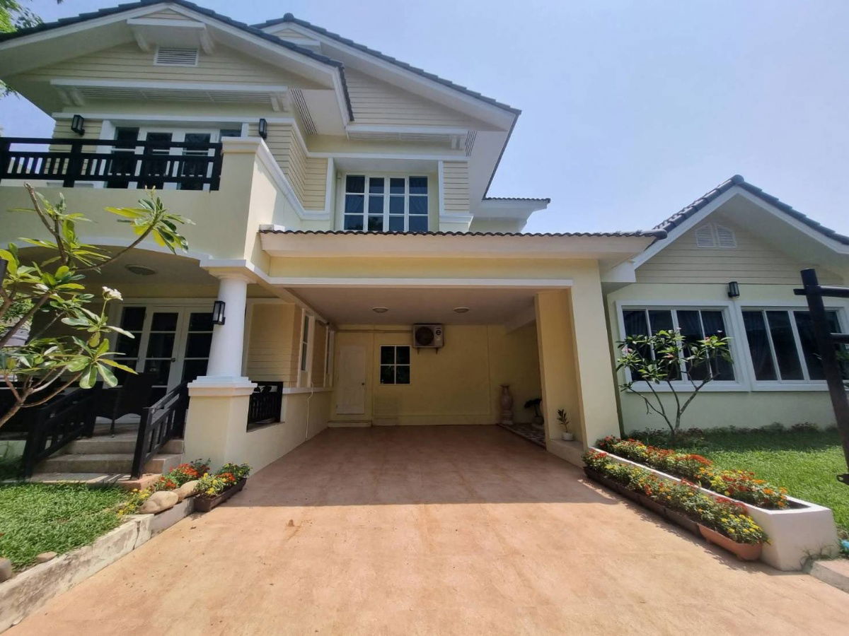 รูป ขายบ้านเดี่ยวพูลวิลล่า หมู่บ้านมัณฑนา โครงการ Land&House อ.หางดง 7 ห้องนอน 6 ห้องน้ำ พร้อมเฟอร์นิเจอร์และเครื่องใช้ไฟฟ้าครบ T.094-6511456 - รูปที่ 2/31