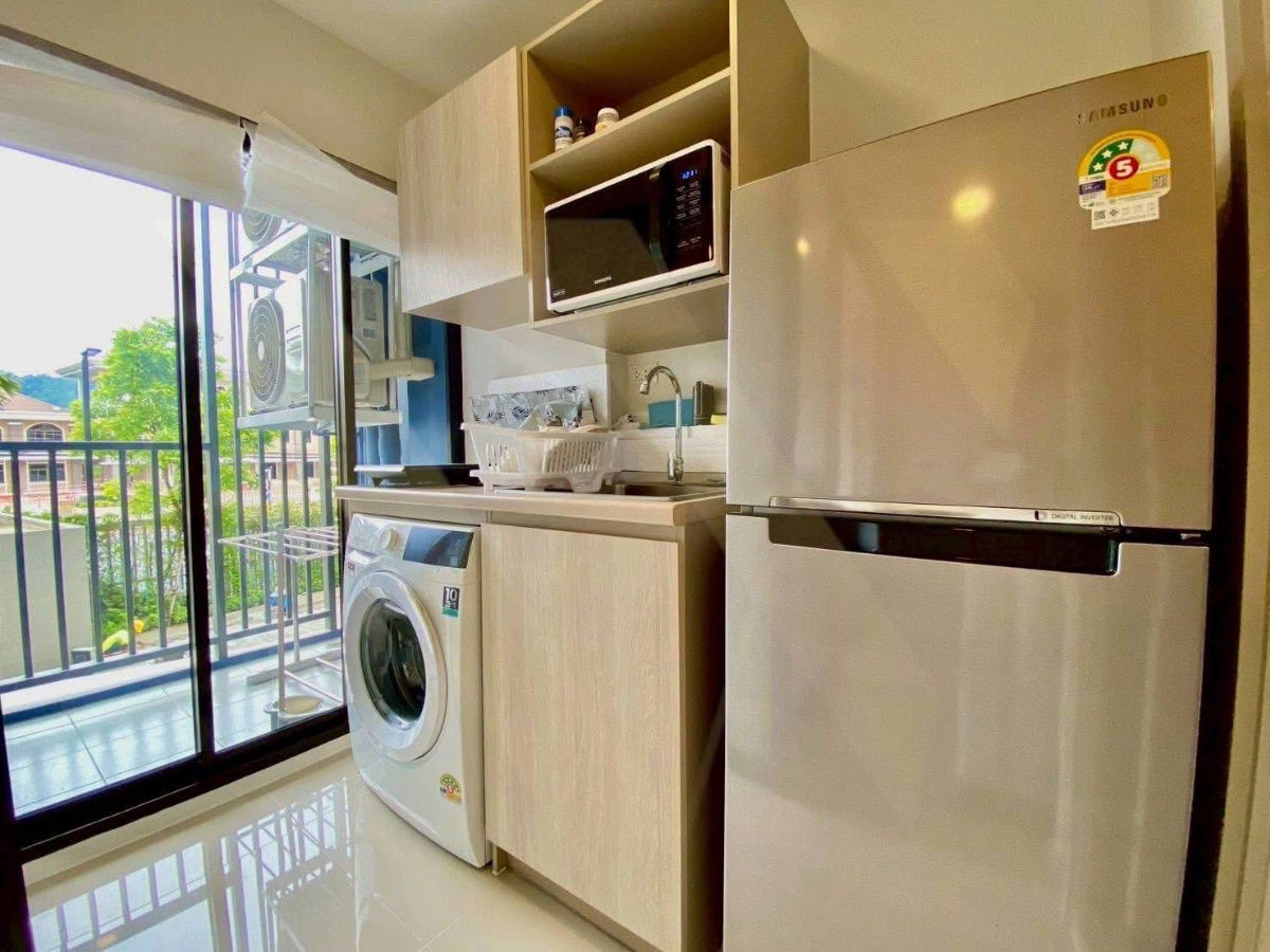 รูป เช่าระยะสั้น-ระยะยาว ราคาดีที่สุด ดีคอนโด รีฟ ภูเก็ต กะทู้ ห้องกว้าง ห้องใหม่น่าอยู่ - รูปที่ 22/34